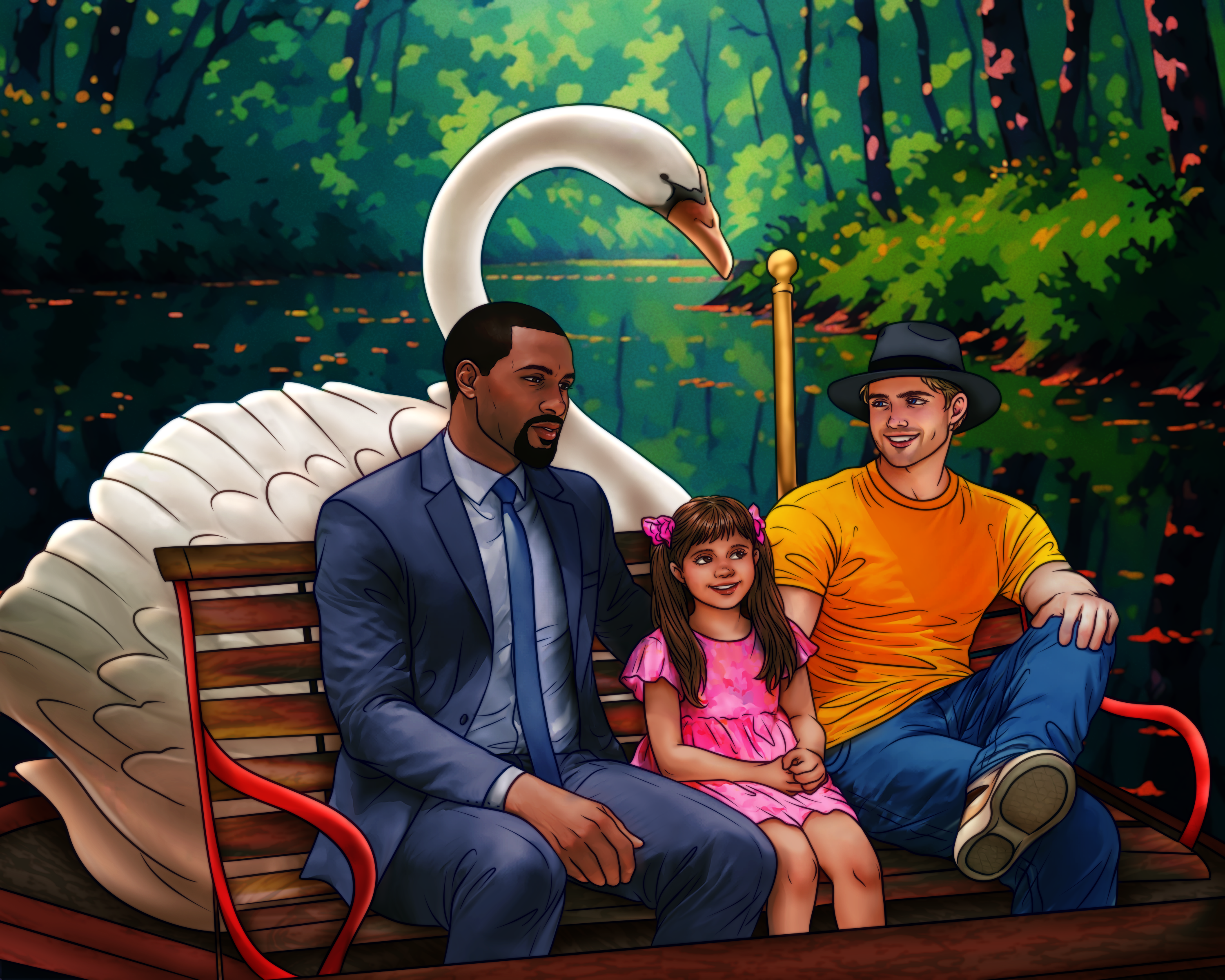 Mornings by the Linden Tree art by Sarah Jo Chreene!