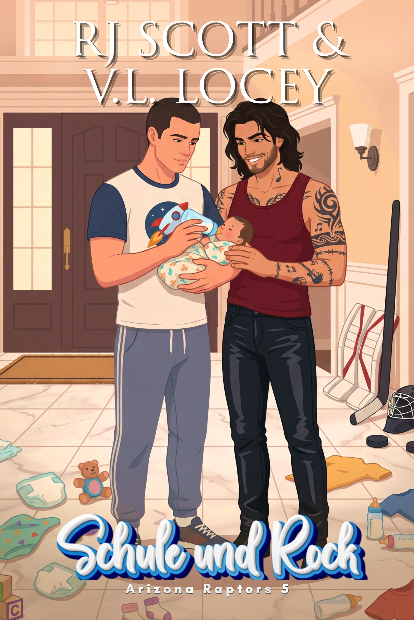 Schule und Rock illustrated cover