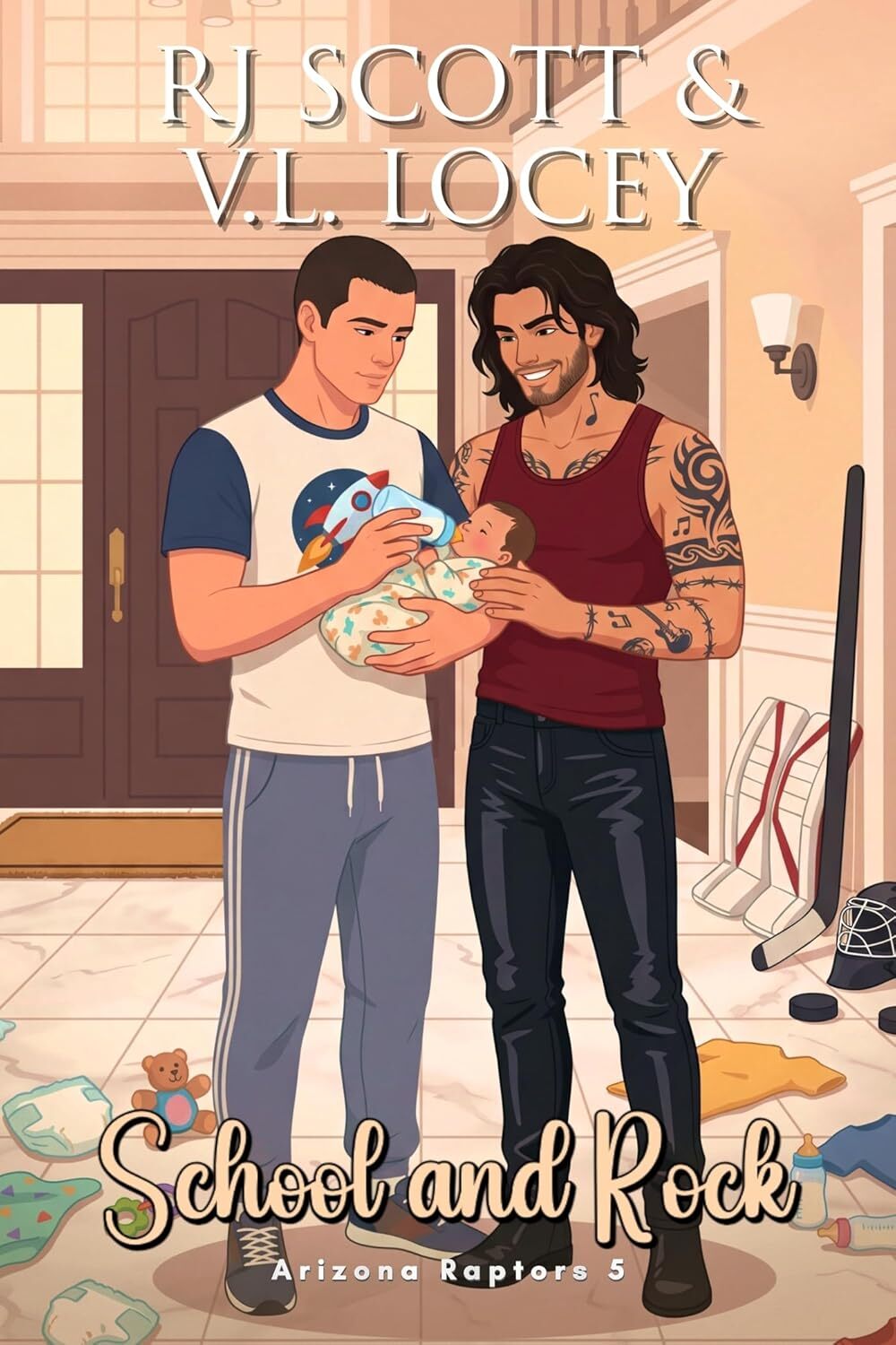 School and Rock illustrated cover